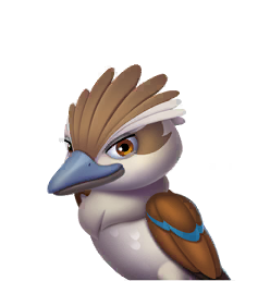 Wordscapes Kookaburra Wildlife animal