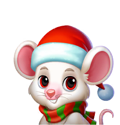Wordscapes Christmas Mouse Wildlife animal
