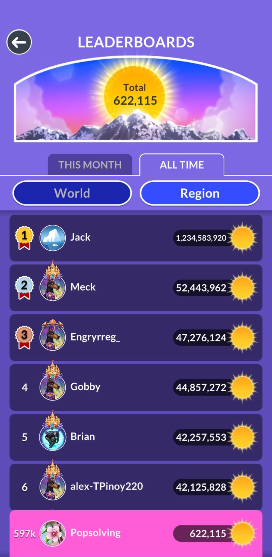 Wordscapes leaderboard update August 28, 2026