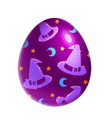 Wordscapes Halloween Egg that hatches the Halloween Toad event pet